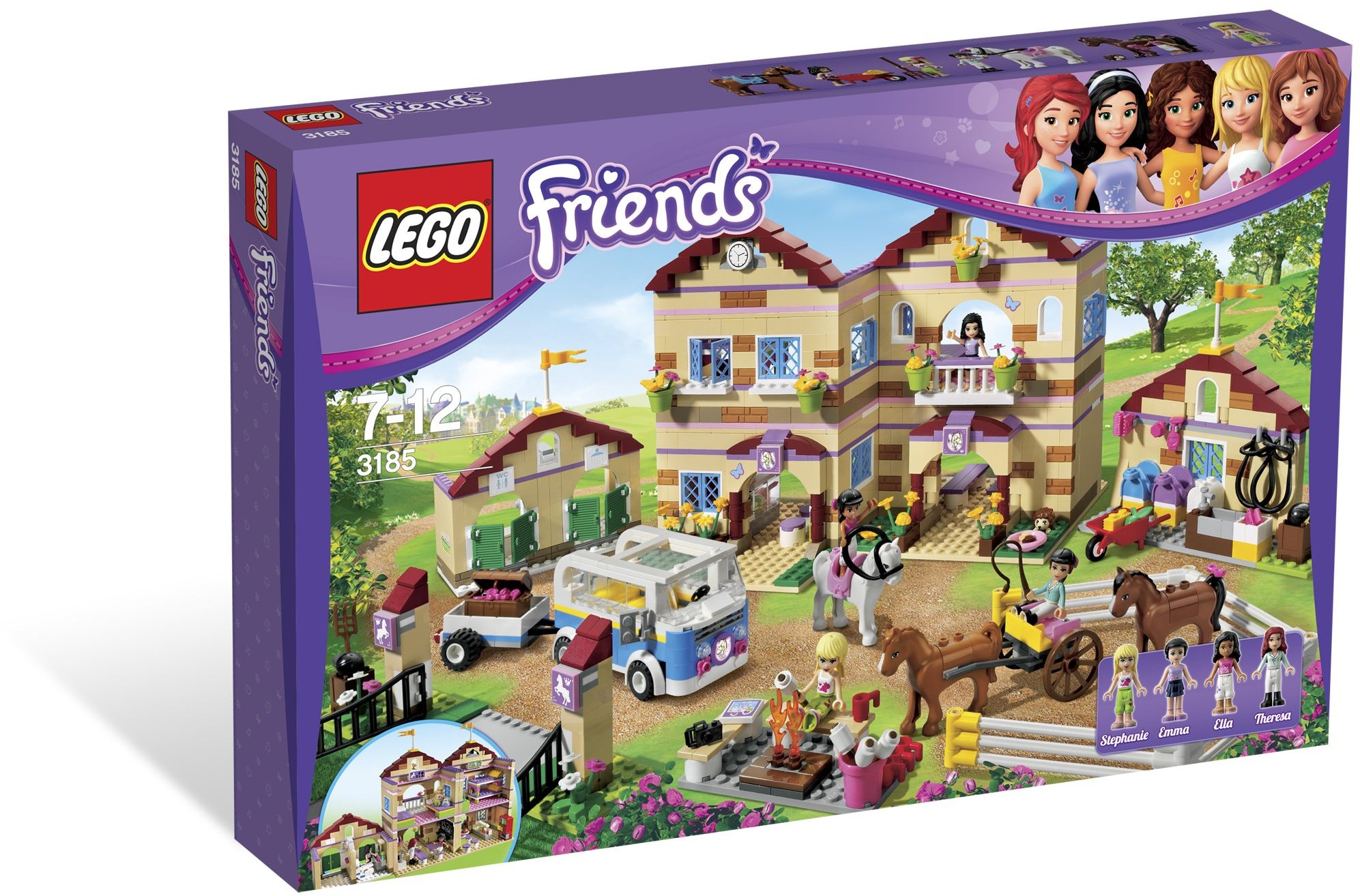 LEGO Friends Paardenkamp - 3185