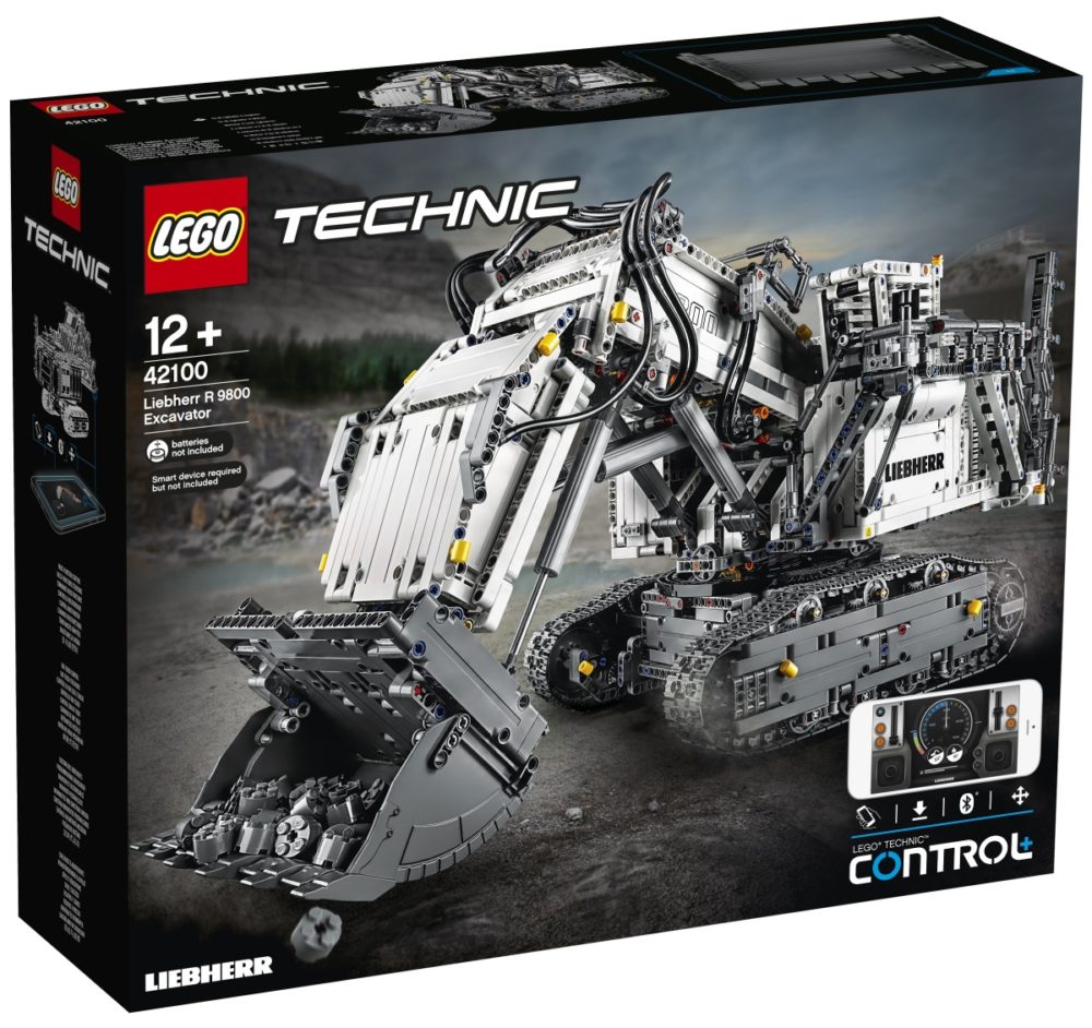 Lego Technic Liebherr R 9800 Excavator - 42100
