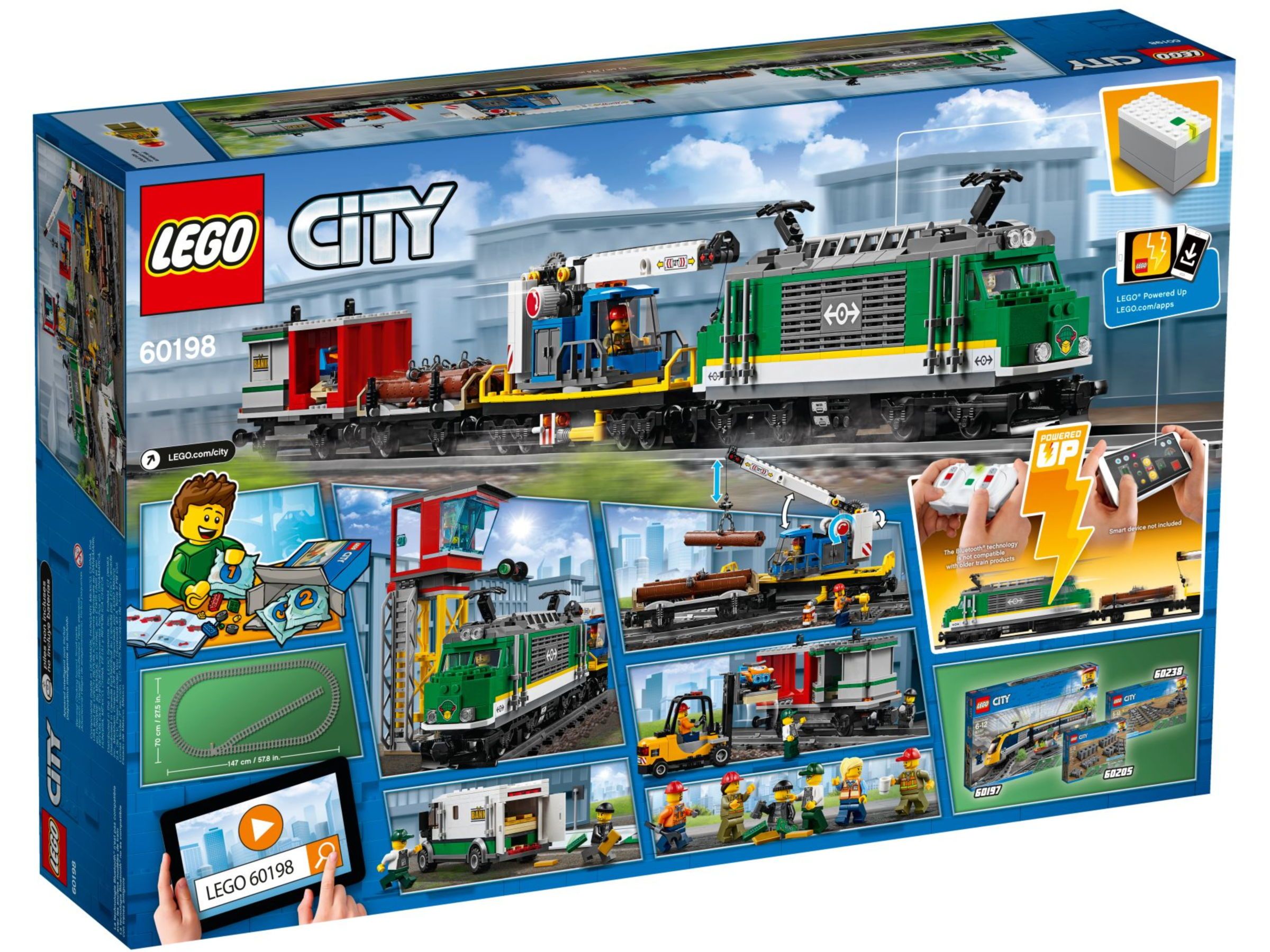 LEGO City Vrachttrein 60198 huren