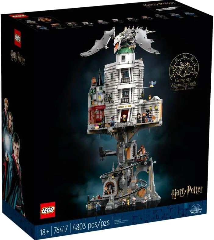Huur LEGO Harry Potter™ Goudgrijp™ Tovenaarsbank - 76417