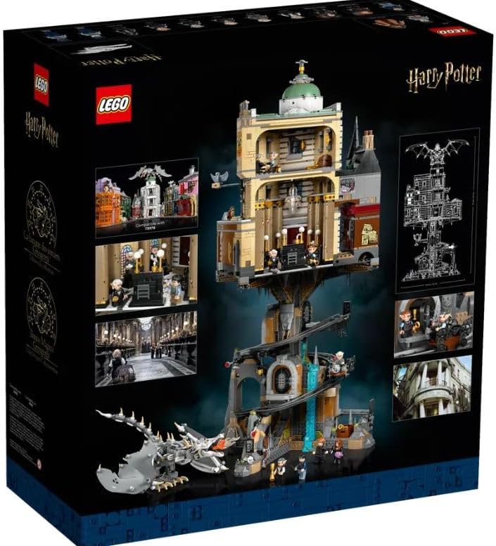 Huur LEGO Harry Potter™ Goudgrijp™ Tovenaarsbank - 76417