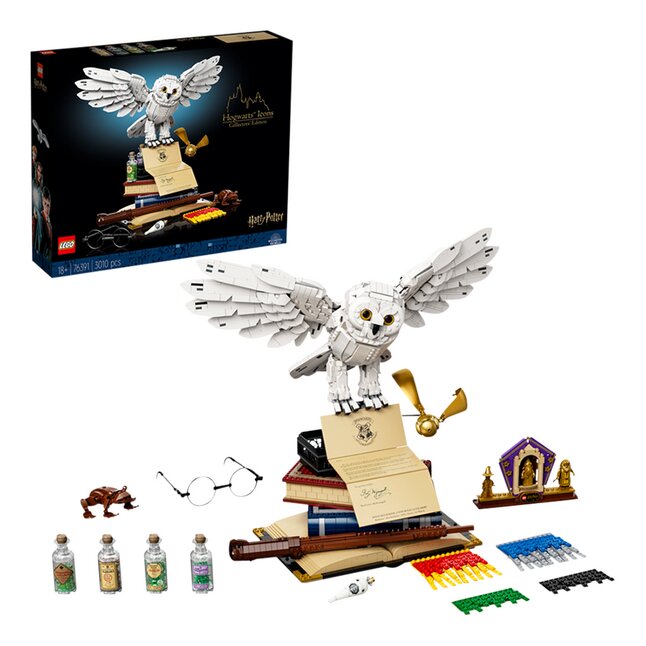 Huur LEGO Harry Potter™ Zweinstein™ Iconen - verzamelobjecten-76391